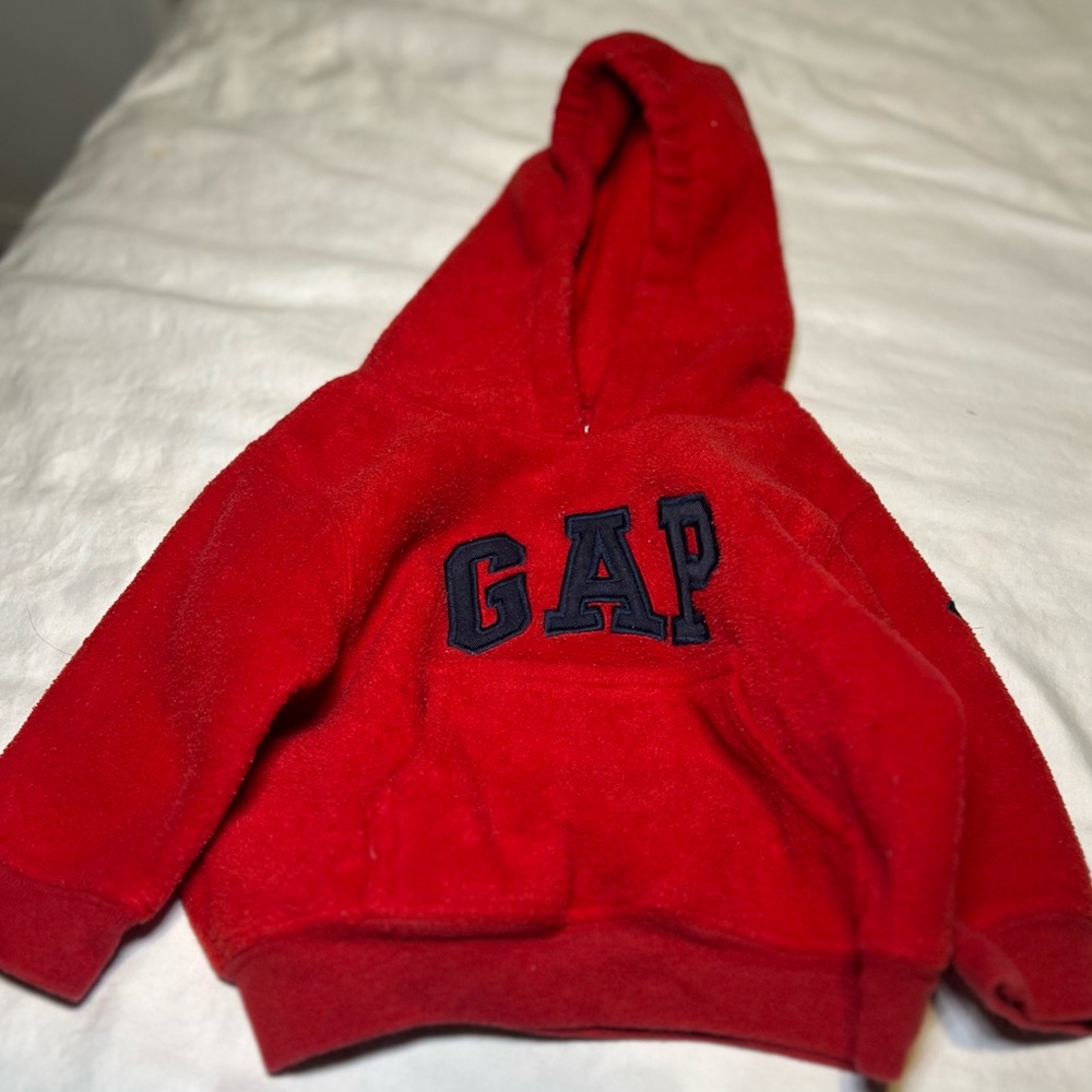Baby GAP Fleece hooded sweatshirt